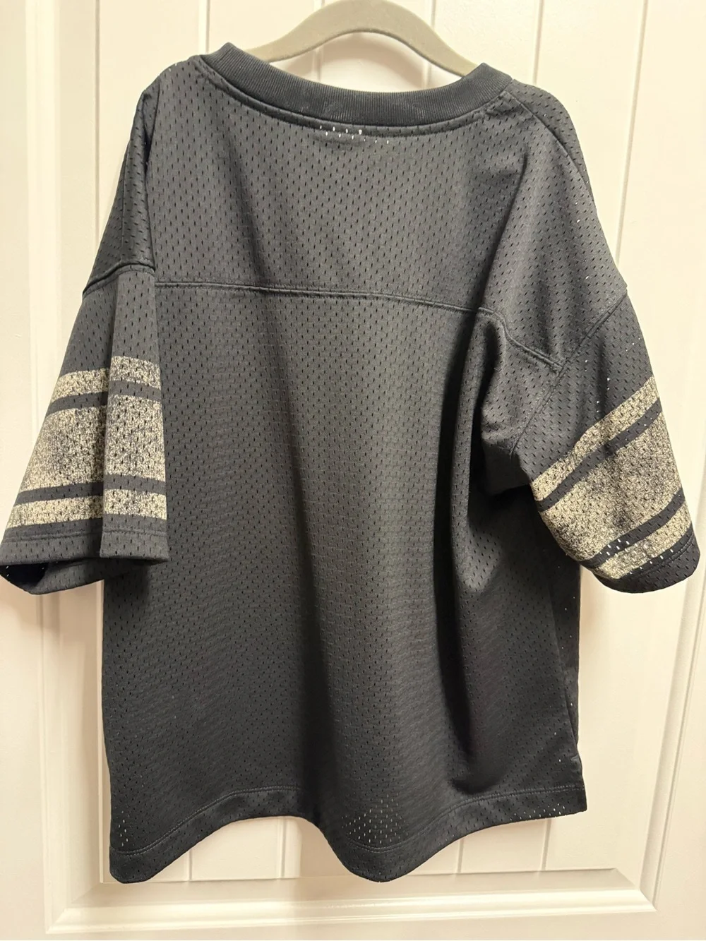 GAP Black Jersey Top with Camo '73' Graphic